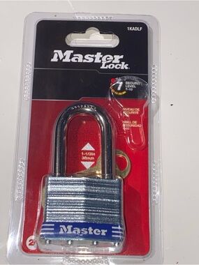 Master Lock Commercial Keyed Alike Padlock 1-3/4" X 1-1/2" Shackle Level 7 KADLF